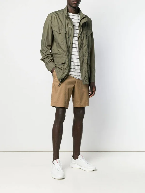 Michael Kors Washed Shorts - gender.adult.male, Size: 33, Khaki