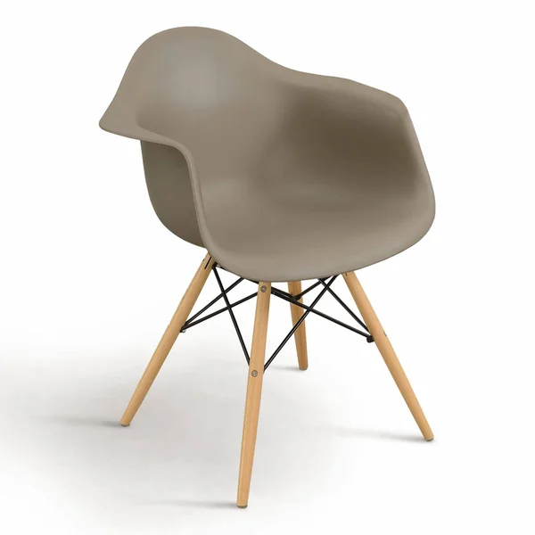 Furniture of America Shego I Modern Dining Arm Chair - Set of 2, Brown