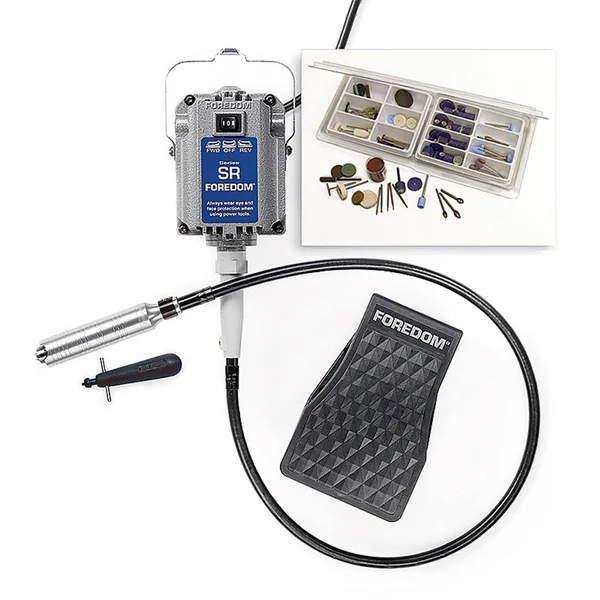 Foredom Jewelers Flex Shaft Kit 2230 SR Motor 1/6HP 110V New! H.30 Handpiece
