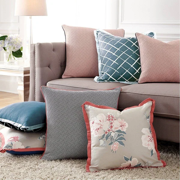 Howard Elliott Collection 3-642 Madcap Cottage 24 inch Beach Club Ocean Pillow