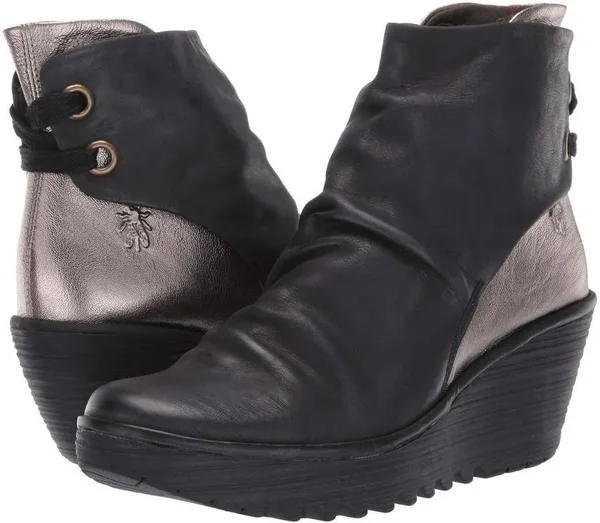 Women's Fly London &Yama& Bootie - Size 7.5-8US - Black