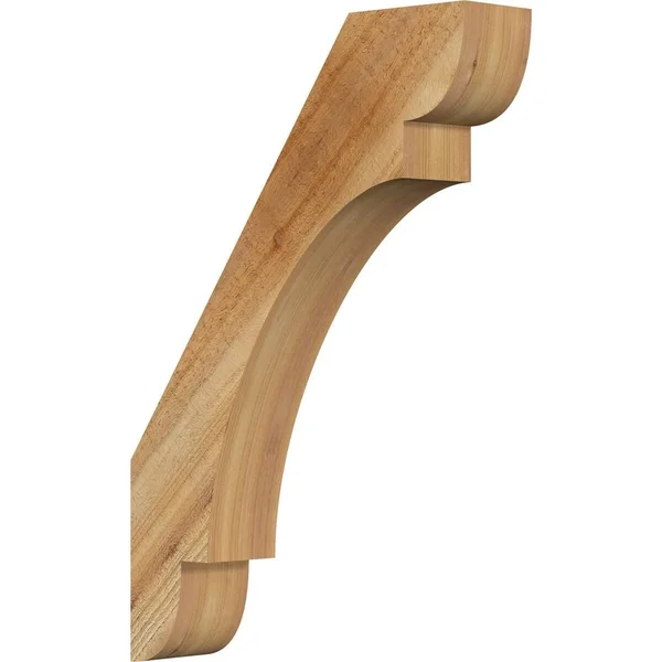 4x22W x 18x22D x 26x22H Olympic Rough Sawn Brace, Western Red Cedar