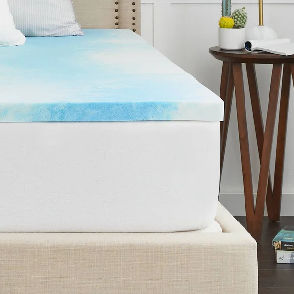 Sealy 2x22 SealyChill Gel Memory Foam Mattress Topper with Cover - King
