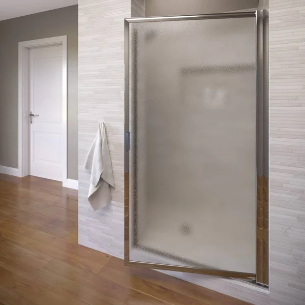 Basco SOPN00A3663 Sopora 35.125-36.875 inch Width, Framed Pivot Shower Door