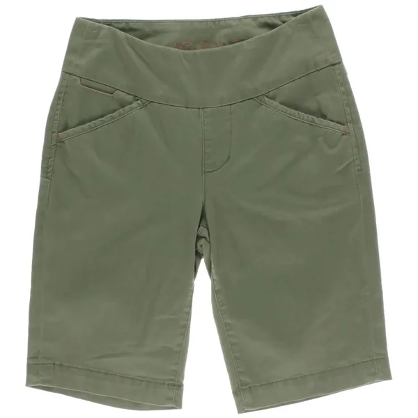 Jag Women's Ainsley Bermuda Twill Shorts (Jungle Palm - 4)