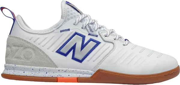New Balance Men's Audazo V5 Pro Indoor Soccer Shoes - White