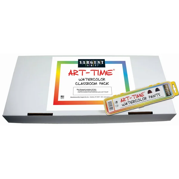 SARGENT Art Art-Time Watercolor Classpack, 36 Sets