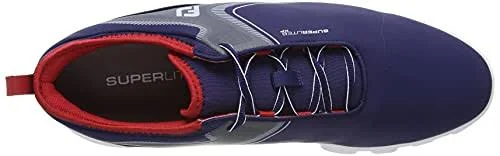 FootJoy Men's Golf Shoes - Navy White, 8