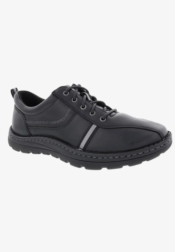 Drew Men's Hogan Oxford, Size: 11, Black Leather