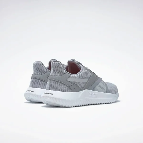 Big & Tall Reebok Energylux Running Shoes - Grey/White - Size 140 M, Men's, Size 14