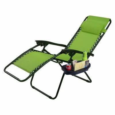 Patteale Reclining Zero Gravity Chair Arlmont & Co. Color: Green