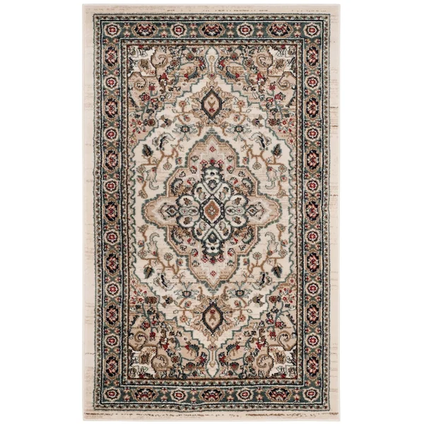 Safavieh LNH338A Lyndhurst Teal, Grey Area Rug - 8& x 10&