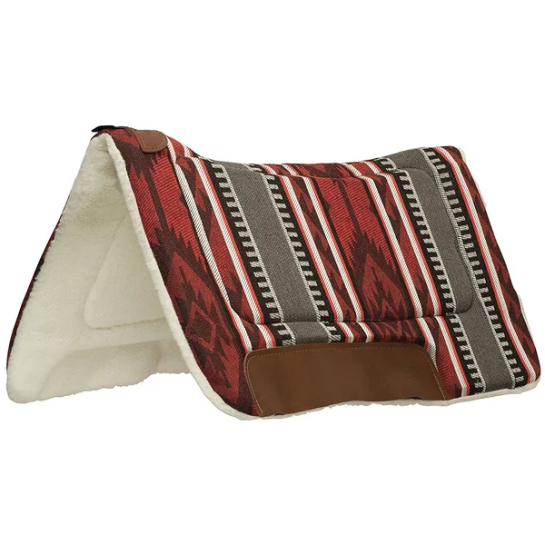 Weaver Leather Merino Wool Contoured Saddle Pad