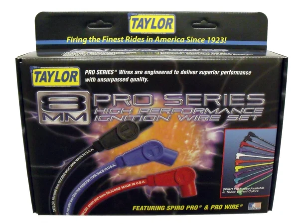 Taylor Cable 74236 8mm Spiro Pro Ignition Wire Set