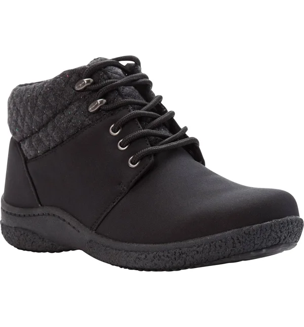Propet Women's Madi Ankle Lace Up Boot - Size: 8, Black