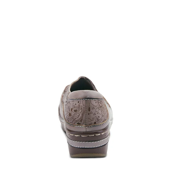 L&Artiste by Spring Step Women's BRANKLA Clog - Size: 35, Grey Multi