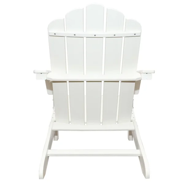 LuXeo Marina Outdoor Patio Adirondack Chair - Red