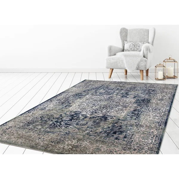 Olympus Ivory Heriz Area Rug - 5& 3x22 x 7& 3x22