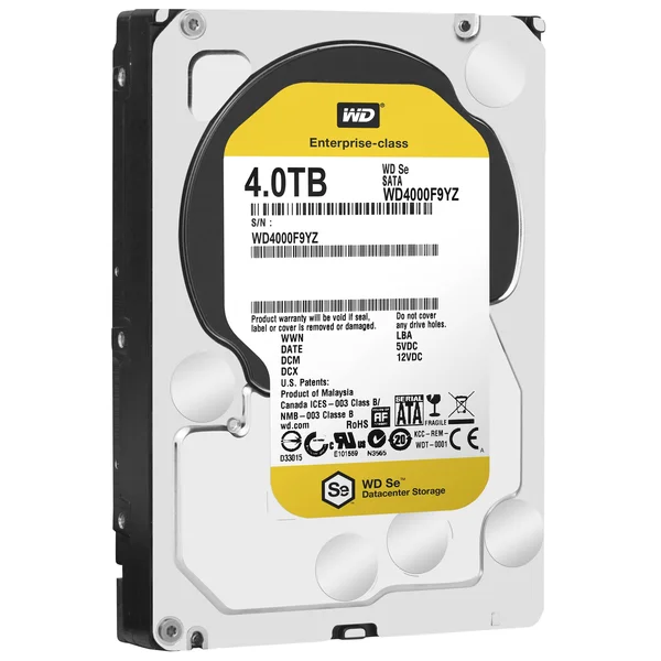 WD SE 4 TB Internal HDD - 3.5x22 - WD4000F9YZ for My Cloud EX4 - SATA 6Gb/s - 7, 200 rpm