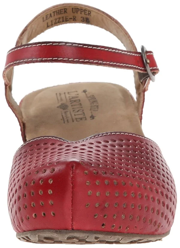 Women's L&Artiste by Spring Step Lizzie - Size: 40, Red