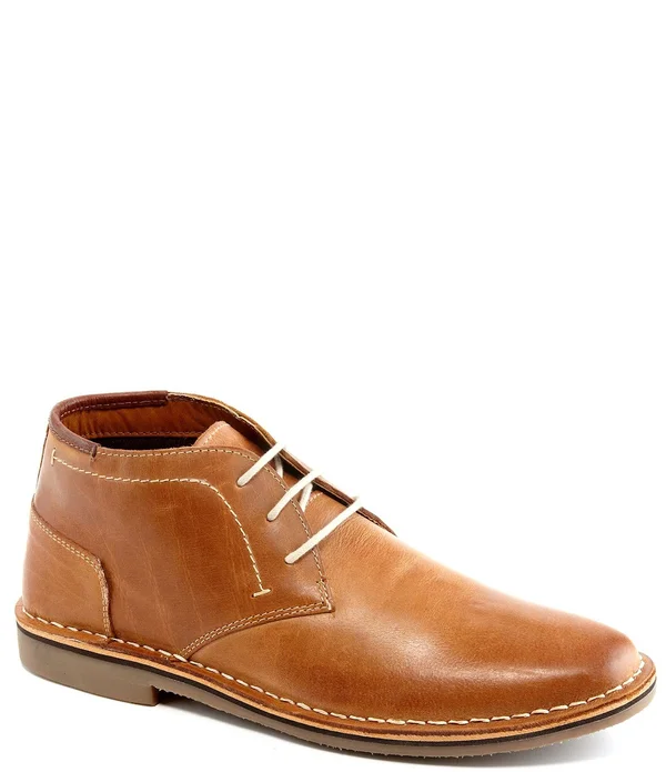 Steve Madden Hestonn (Tan Leather) Men's Shoes