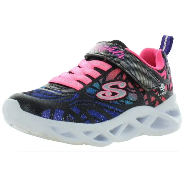 Skechers Girls& S Lights Twisty Brights Dazzle Flash Sneaker