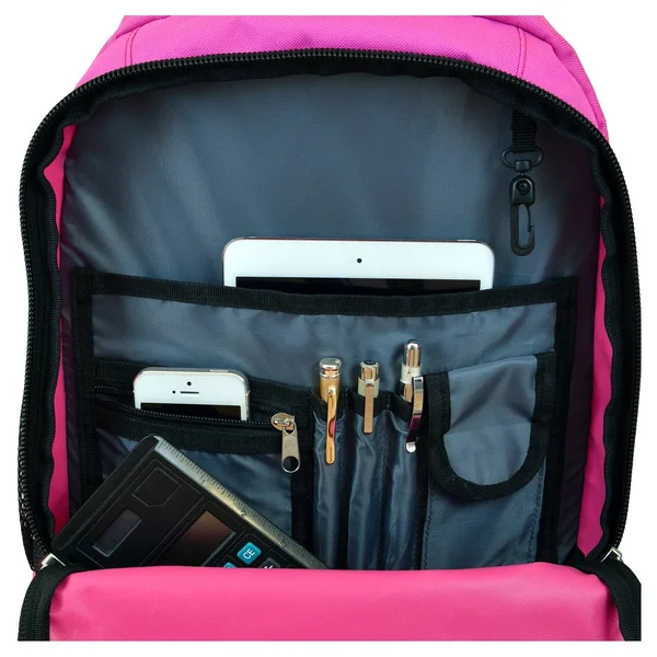 Mojo Los Angeles Lakers Premium Wheeled Backpack - Pink
