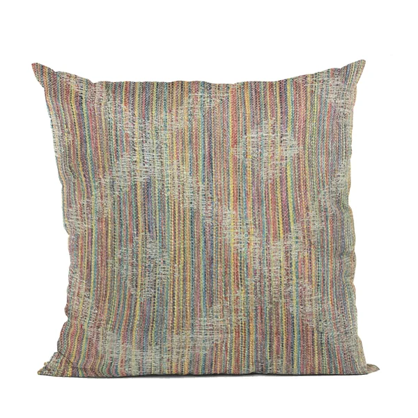 Plutus 26x22 x 26x22 Diamond Abstract Luxury Throw Pillow in Multi-Color