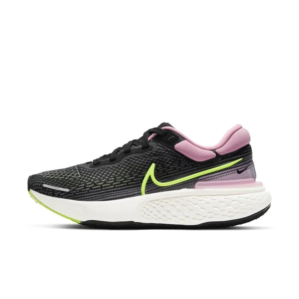 Nike Women's ZoomX Invincible Run Flyknit Running Shoes, Black