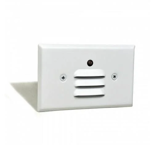 Nora Lighting NSW-6619PC/P LED Mini Step Light 90+CRI with Photocell Louver Primer Finish by BUYRITE Electric