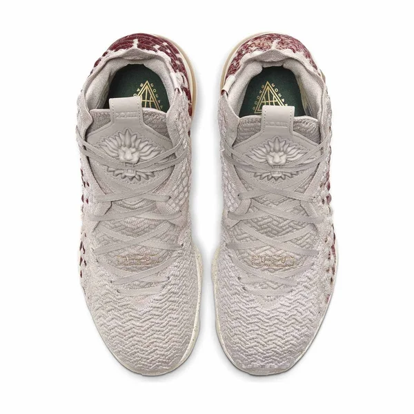 Nike Lebron 17 PRM Basketball Shoes - Men's, Desert Sand/Metallic Gold