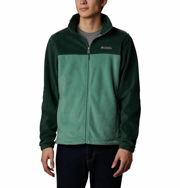Columbia Men's Steens Mountain 2.0 Full Zip Fleece Jacket - L - Green