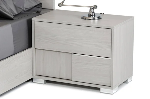Modrest Ethan Italian Modern Grey Right Nightstand