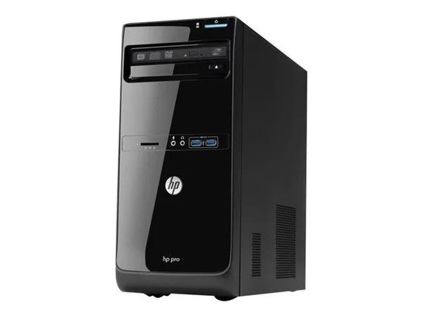 HP Pro 3500 - Micro tower - Pentium G640, 2.8 GHz - RAM 2 GB - HDD 500 GB - DVD - HD Graphics - GigE - Win 7 Pro - monitor: non