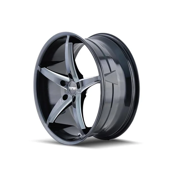 Touren 3270-2112B20 5-120 PCD Tr70 Black Milled Spokes Wheel