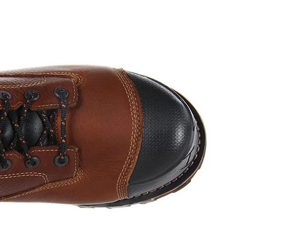 Timberland Pro Men's 8 in. Boondock Soft Toe Waterproof Insulated Work Boot, Brown