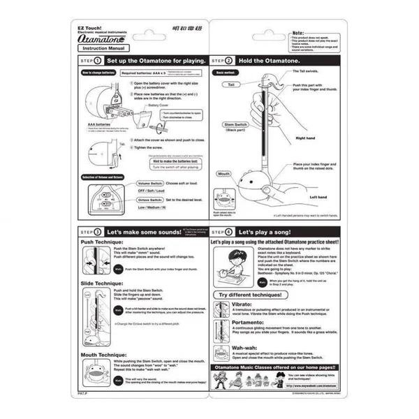 Otamatone from Maywa Denki (Sweets Chocolate)