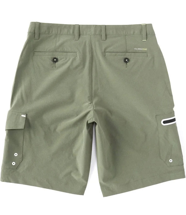 Tommy Bahama Cayman Isles Cargo 10 Inseam Shorts - Mens, 38, Coal