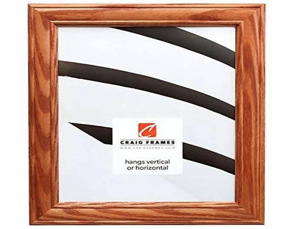 Craig Frames 59504100 18 by 24-Inch Picture Frame, Wood Grain Finish, 1.25-Inch Wide, Honey Oak, Other