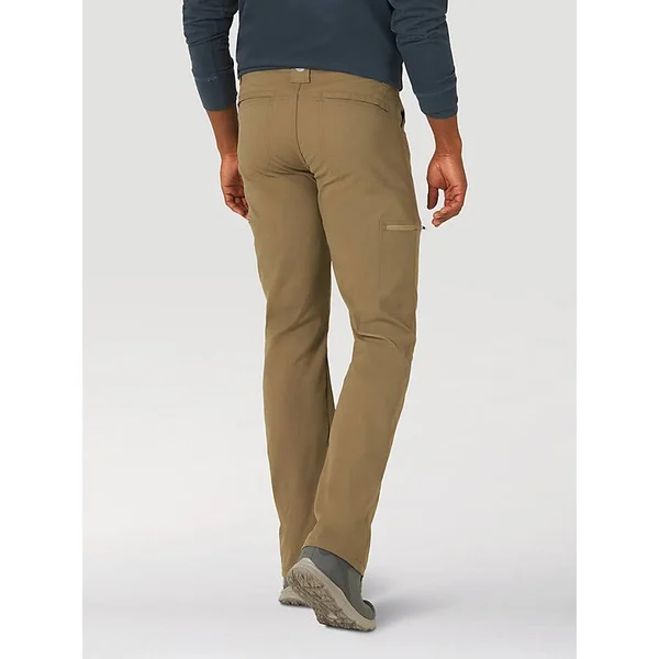 Wrangler Men's Outdoor Zip Cargo Pant, Size: 38X29, Beige