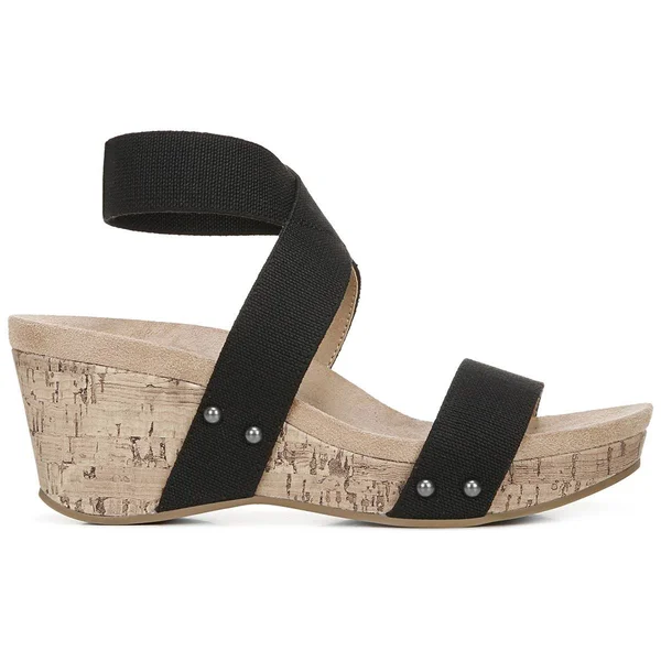 LifeStride Del Mar Women's Wedge Sandals - Size: 6.5, Red