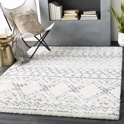 Pittsfield Power Loom White/Medium Gray Rug Foundry Select Rug Size: Rectangle 6&7x22 x 9&