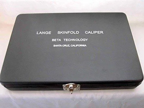 Lange Skinfolds Body Fat Calipers with Calibration Block
