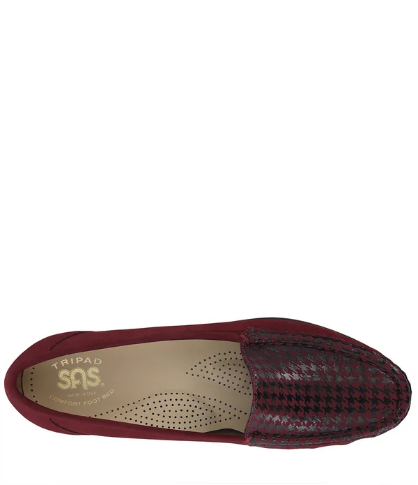 SAS Women's Simplify Red Tetris 7.5 Narrow