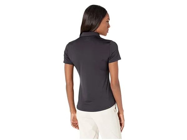 Under Armour Women's Zinger Short Sleeve Golf Polo - Xs, Black