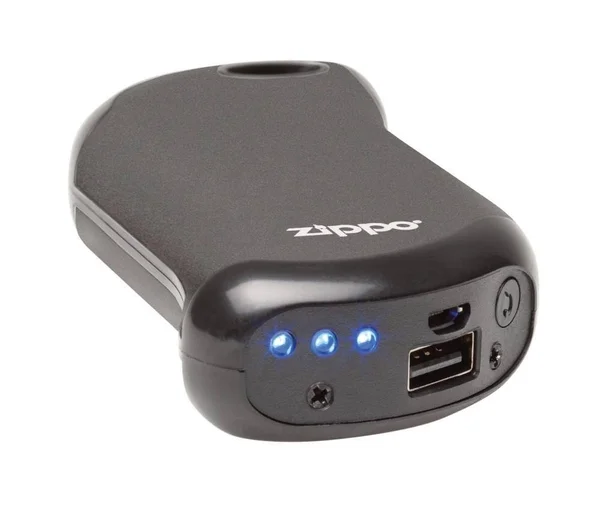 Zippo Silver HeatBank 9S Rechargeable Hand Warmer One-Size