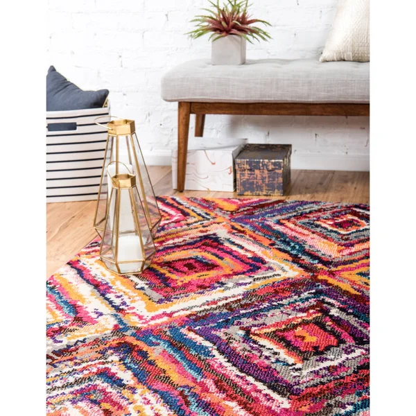 Unique Loom Orleans Estrella Area Rug - 8& x 11& (Multi)