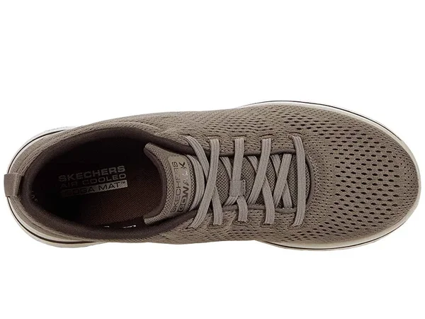 Skechers Men's GOwalk 5 - Warwick Walking Shoes - Khaki, 9.5