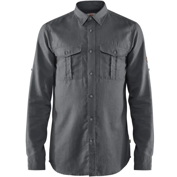 Fjallraven Ovik Travel Long-Sleeve Shirt - Men's Dusk, S