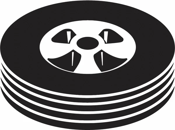 Rubbermaid FG9T14L10000 Wheel - 10 in